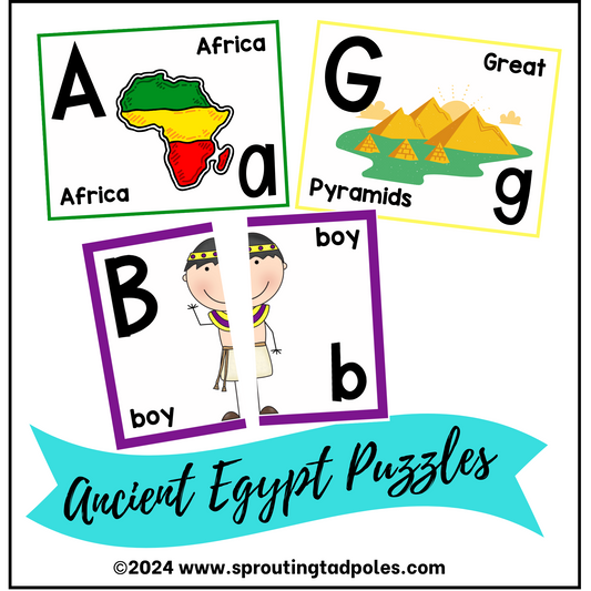 ABC's of Ancient Egypt Puzzles