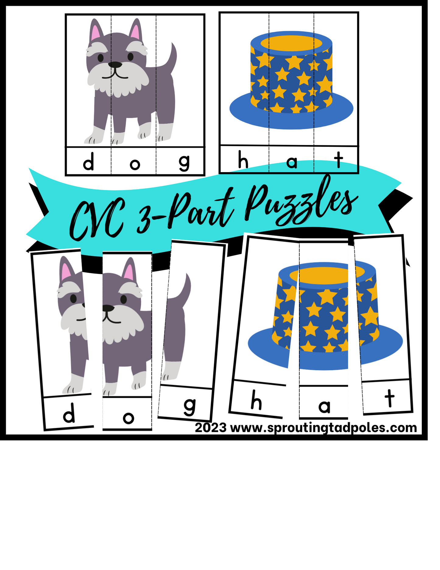 CVC Word Puzzles