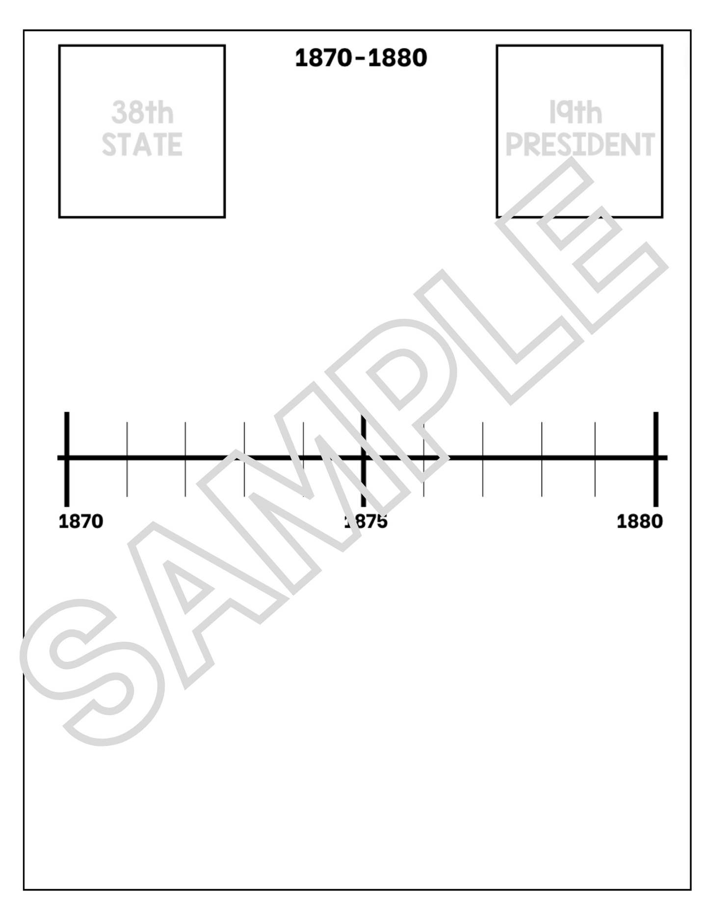 History Timeline Figures Notebook Series