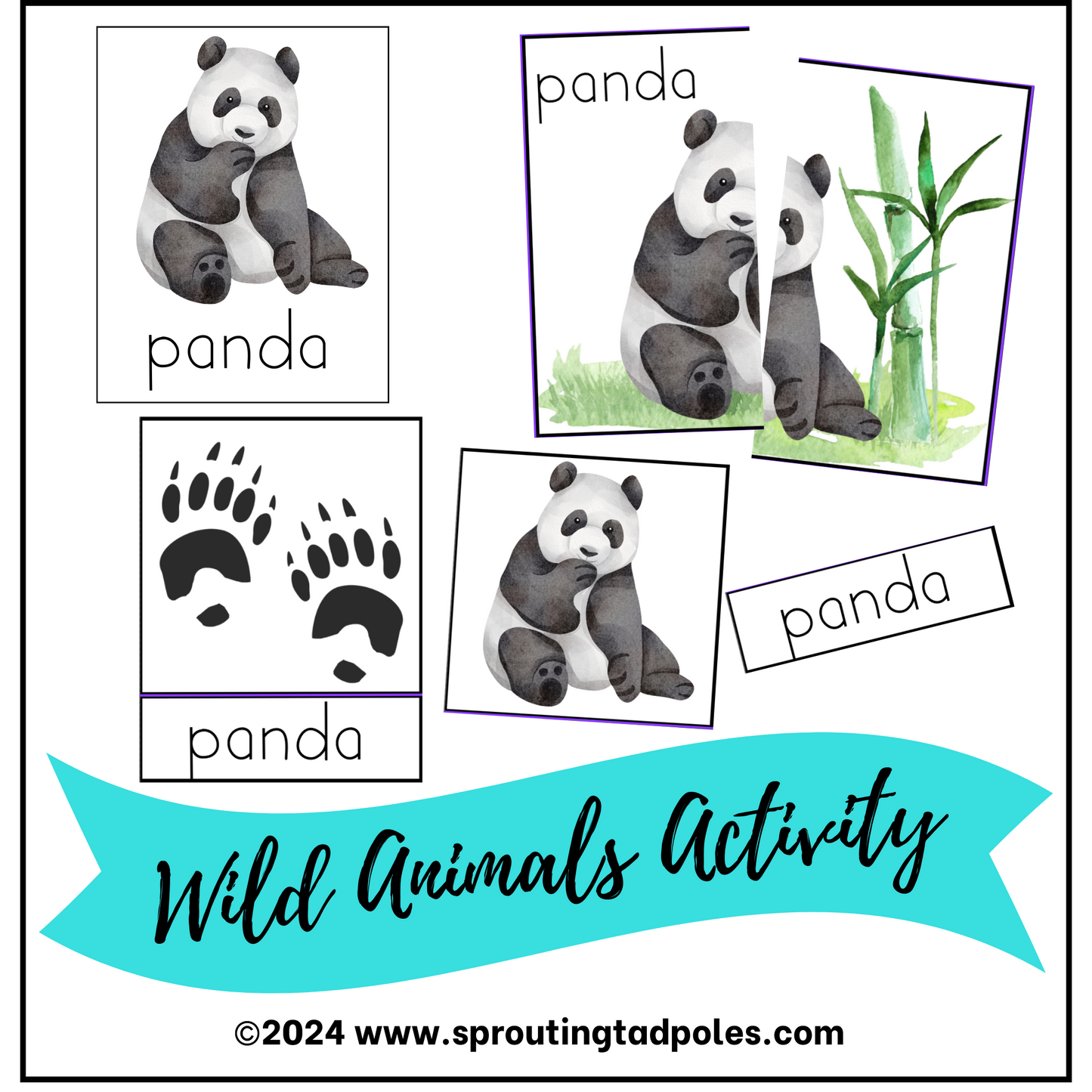 Animal Exploration Activity Packs - Farm, Wild, or Aquatic - PHYSICAL & DIGITAL VERSION