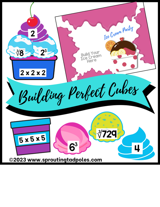 Building Perfect Cubes Ice Cream Sundaes