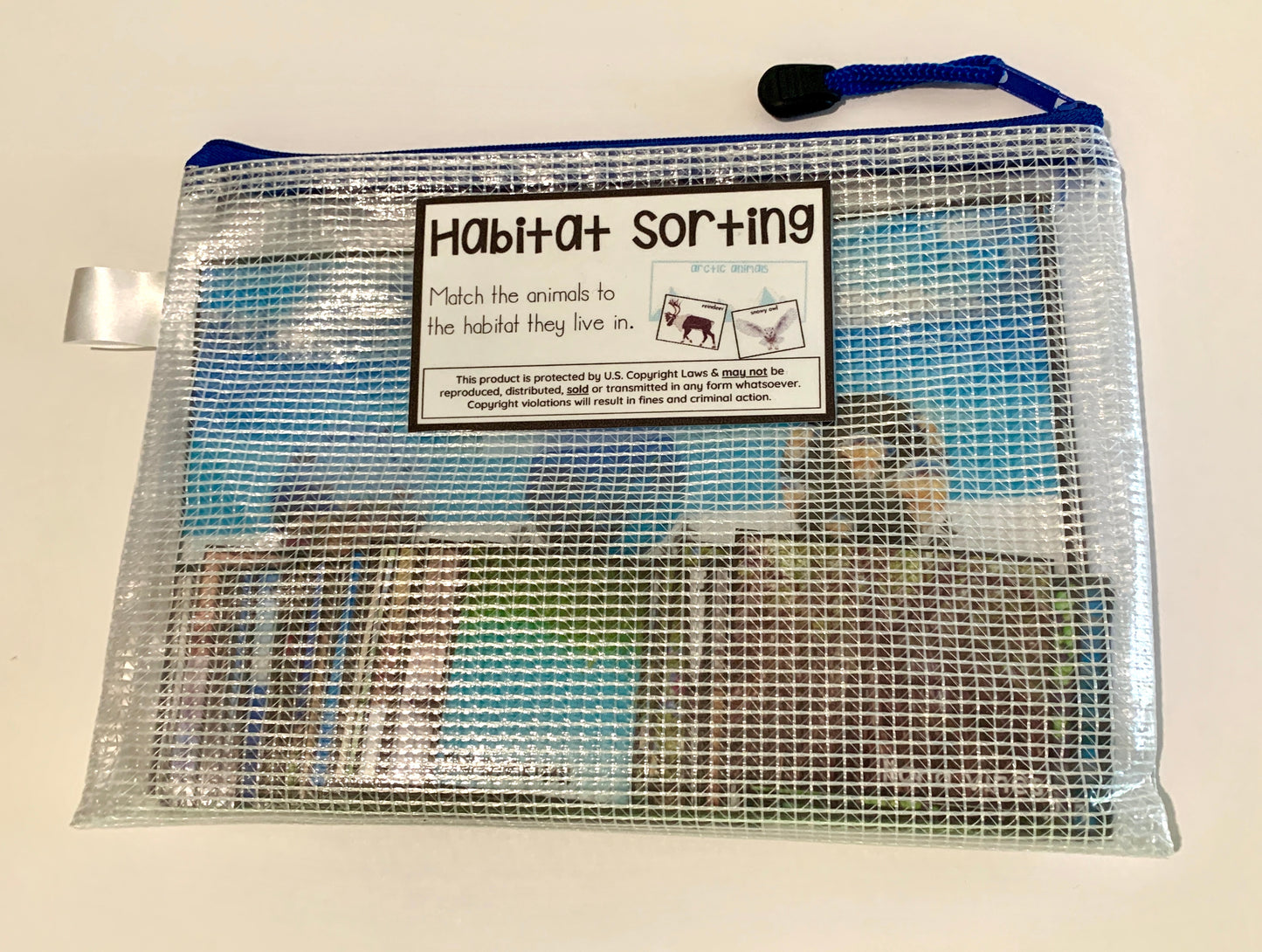 Where Do I live? Animal Habitat Sorting - PHYSICAL & DIGITAL VERSION