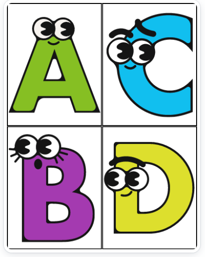 Alphabet & Phonics Matching Cards