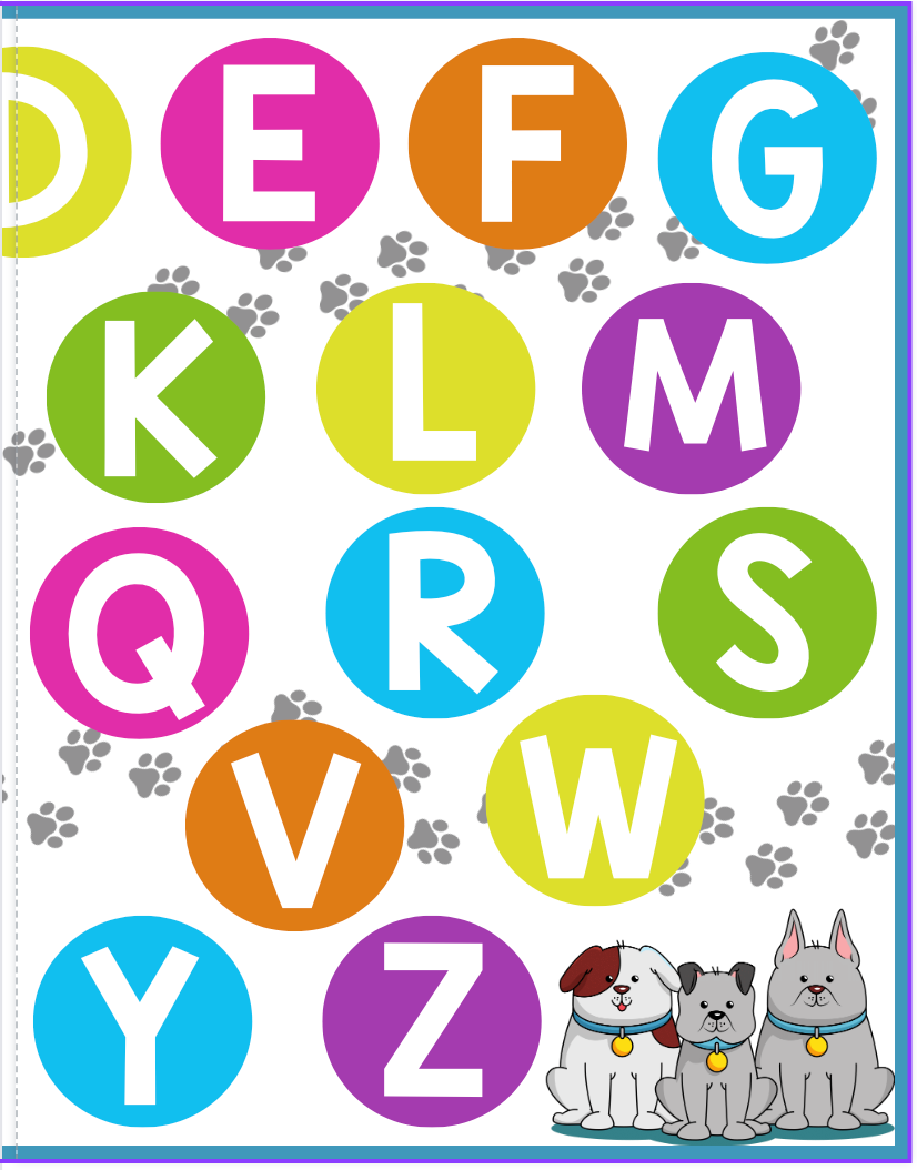 Pets Alphabet Matching Letters & Sounds