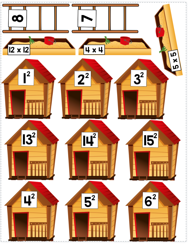 Building Perfect Squares Activity