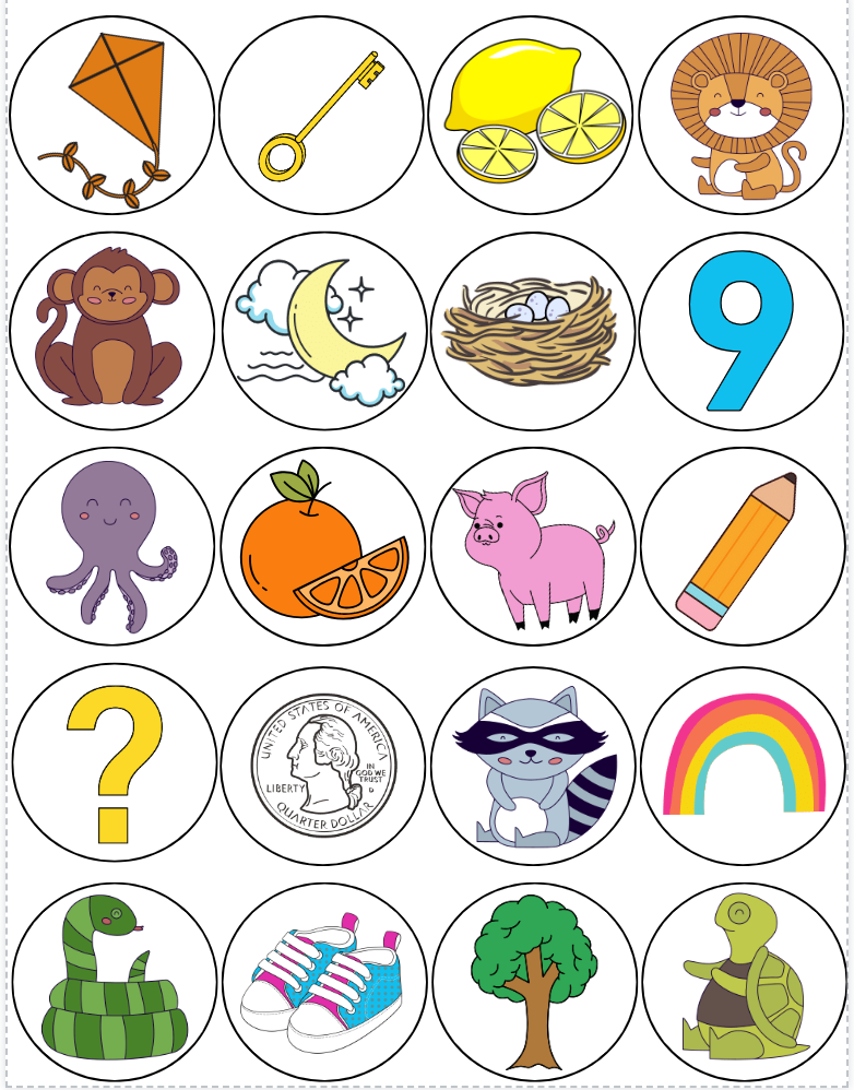 Alphabet Matching Sounds - Sharks, Monkeys, Pets, Pandas, Bees