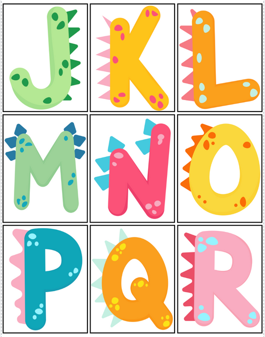 Alphabet Memory Match Game