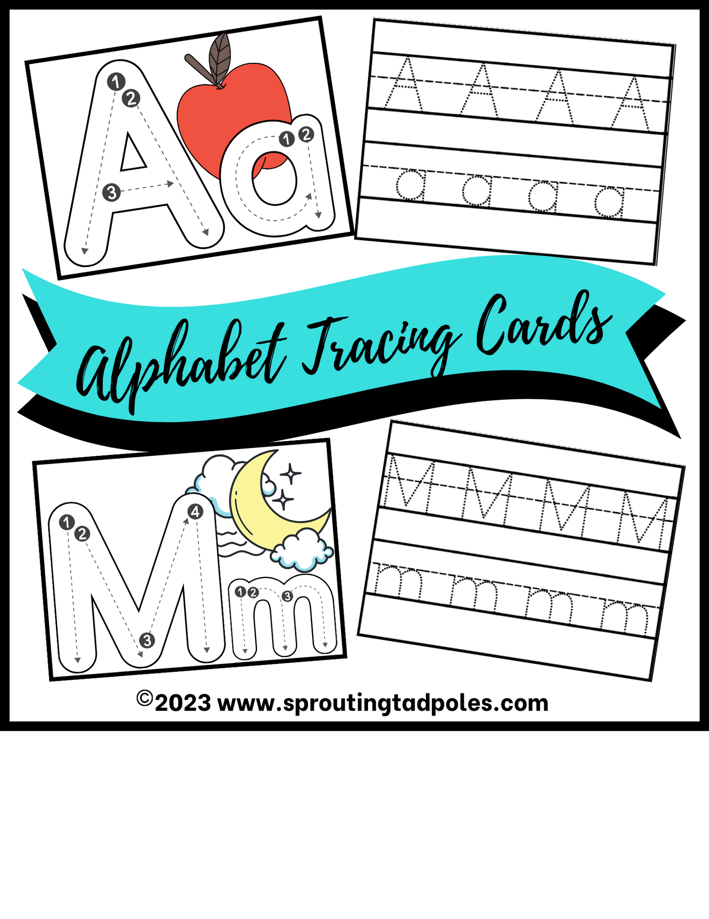 Alphabet Tracing Cards