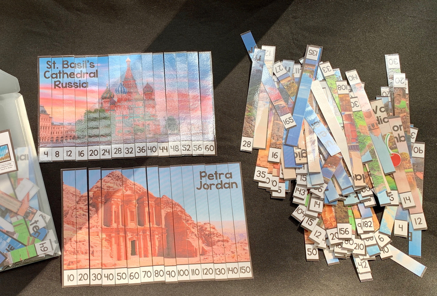 Multiplication Facts 1-15 Skip Counting Games - PHYSICAL & DIGITAL VERSION