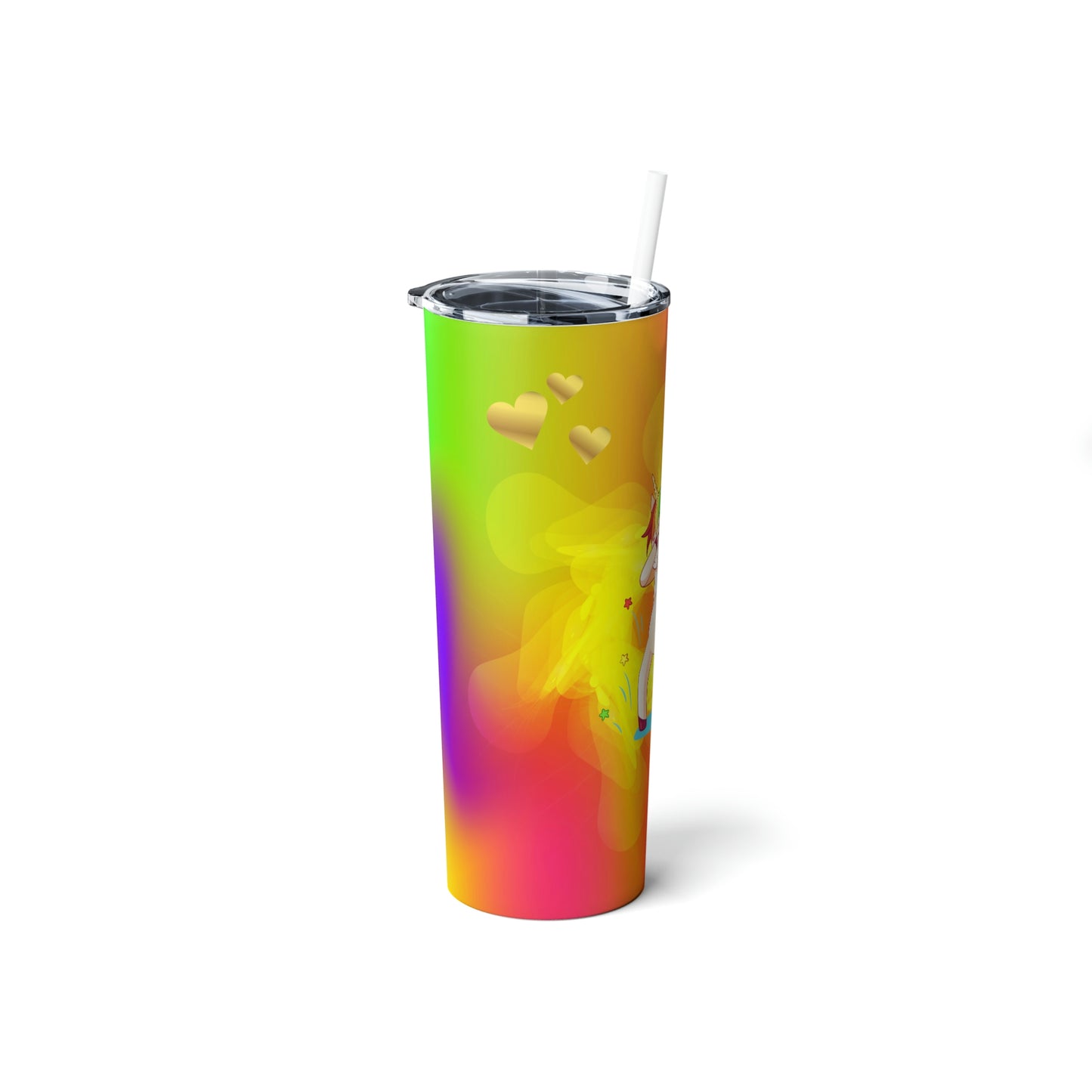 Dabb-Attack Tumbler 20oz (with Lid & Straw)