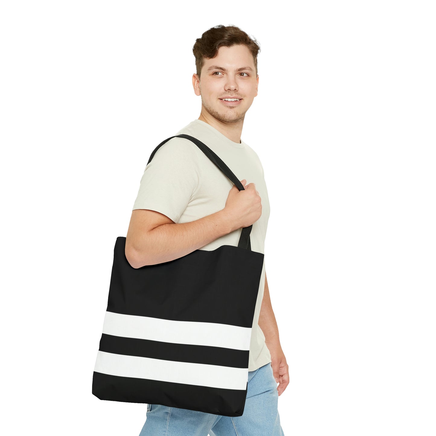 Striking Stripes Tote Bag