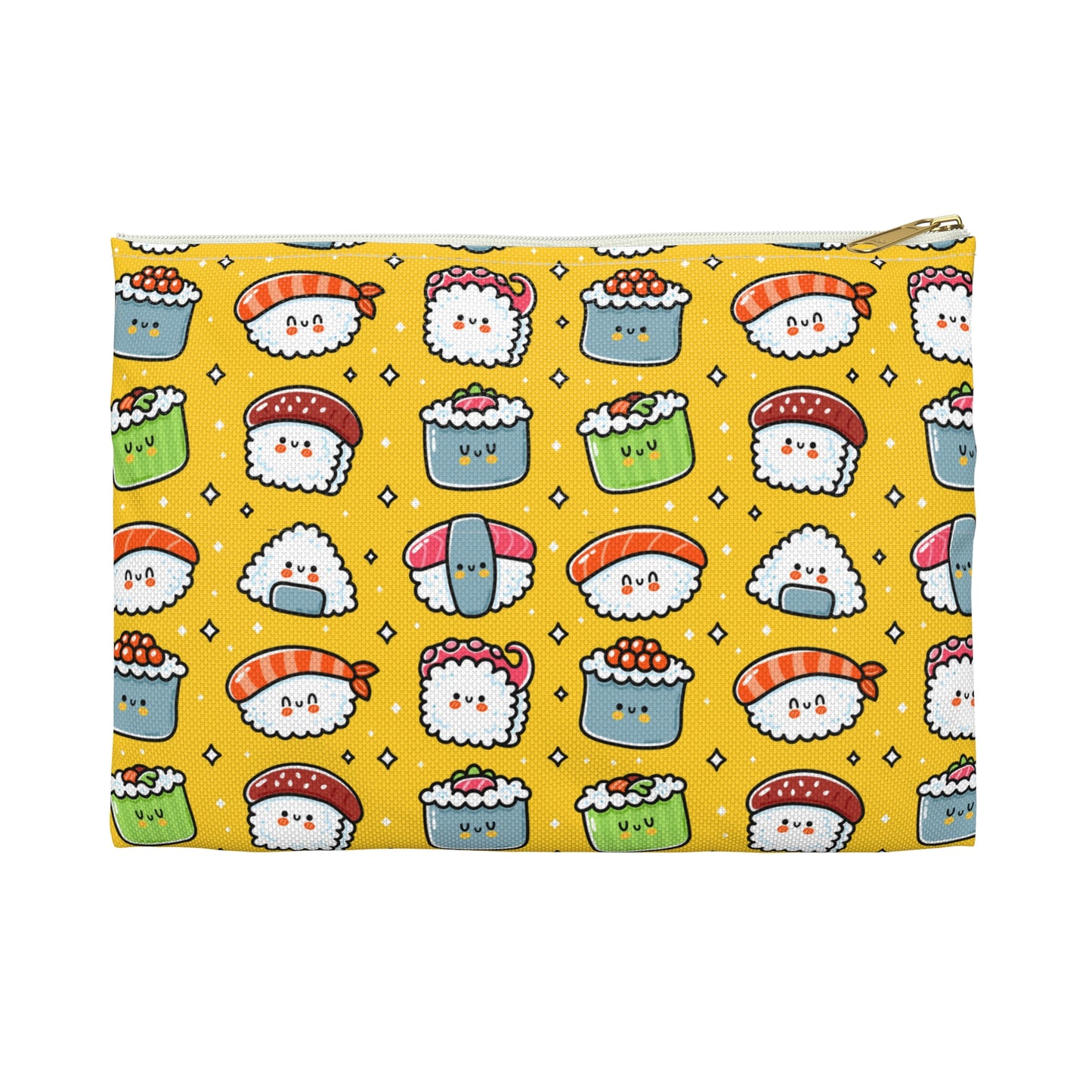 Sushiriffic Zippered Pouch