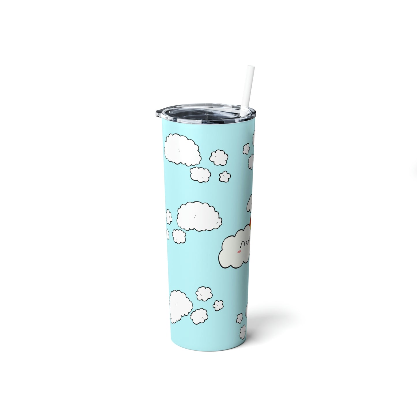 Cloud Nine Tumbler 20oz (with Lid & Straw)