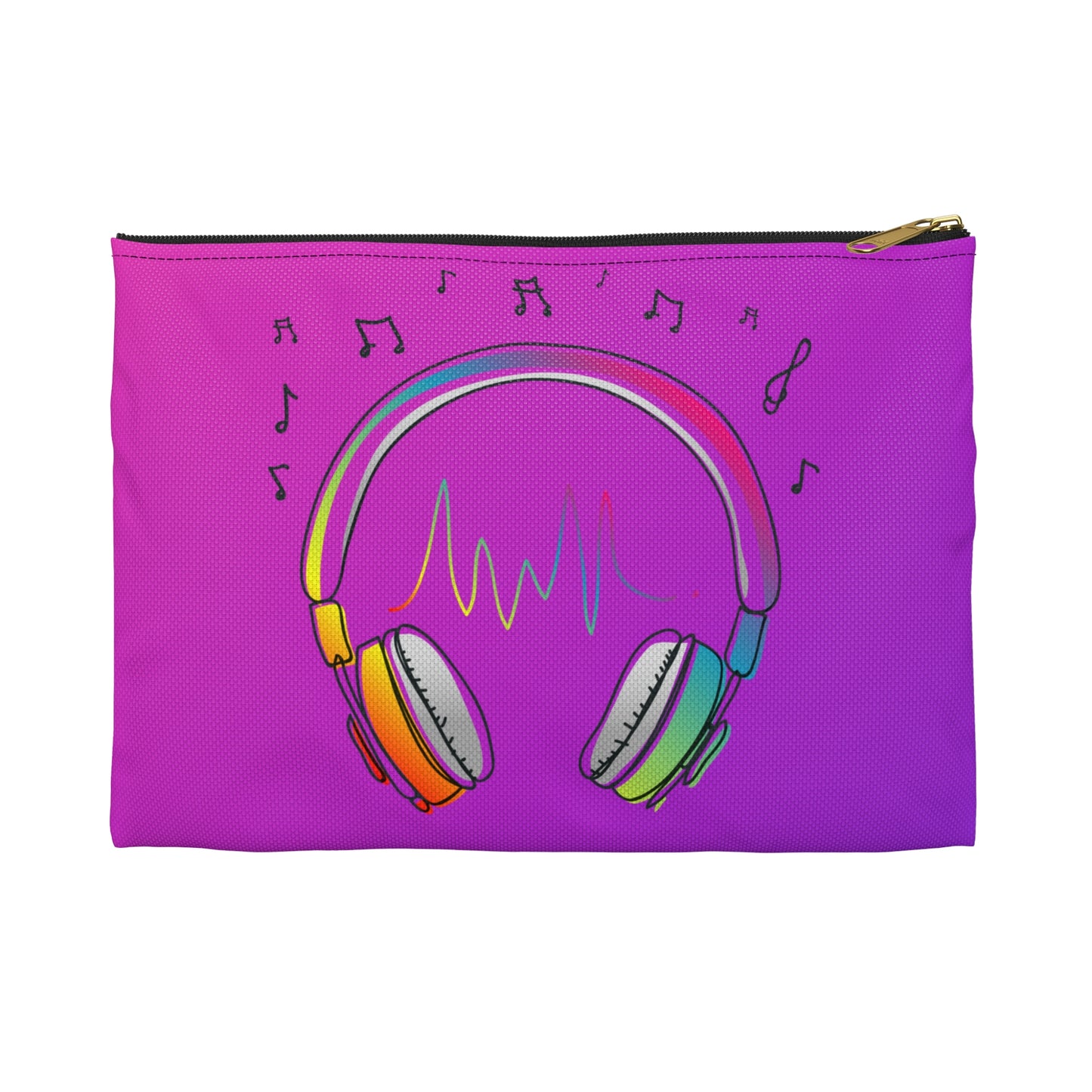 Groove Tunes Zippered Pouch