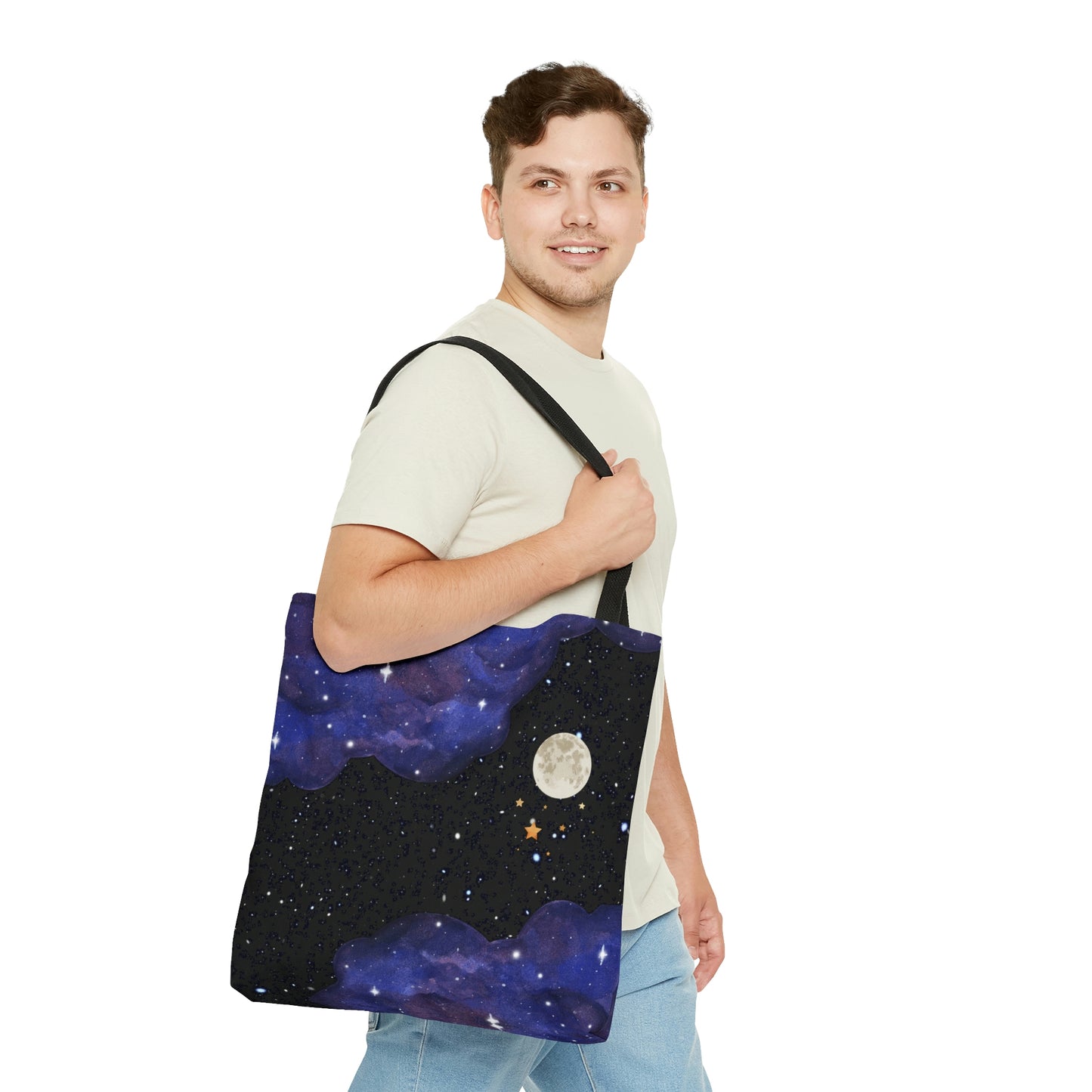 Luna Galaxy Tote Bag