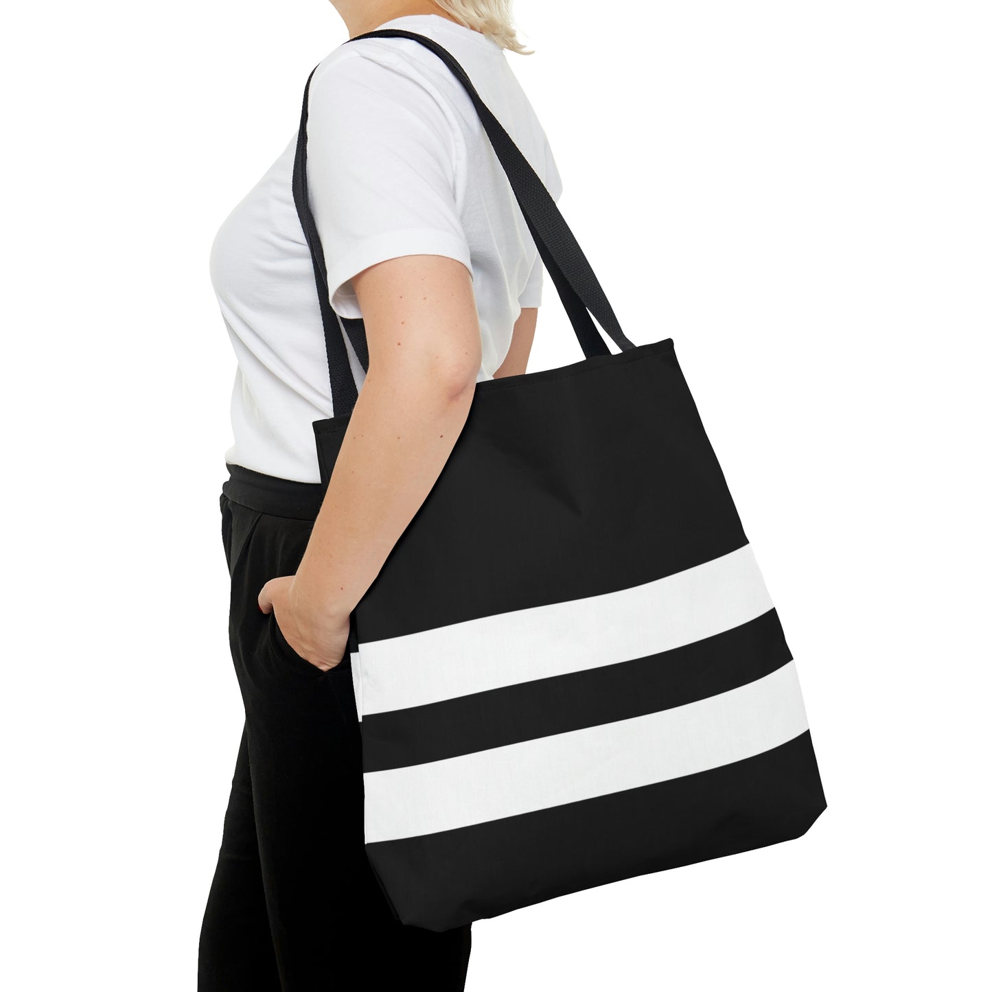 Striking Stripes Tote Bag