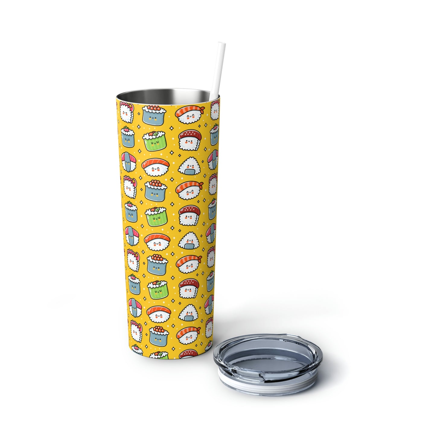 Sushiriffic Tumbler 20oz (with Lid & Straw)