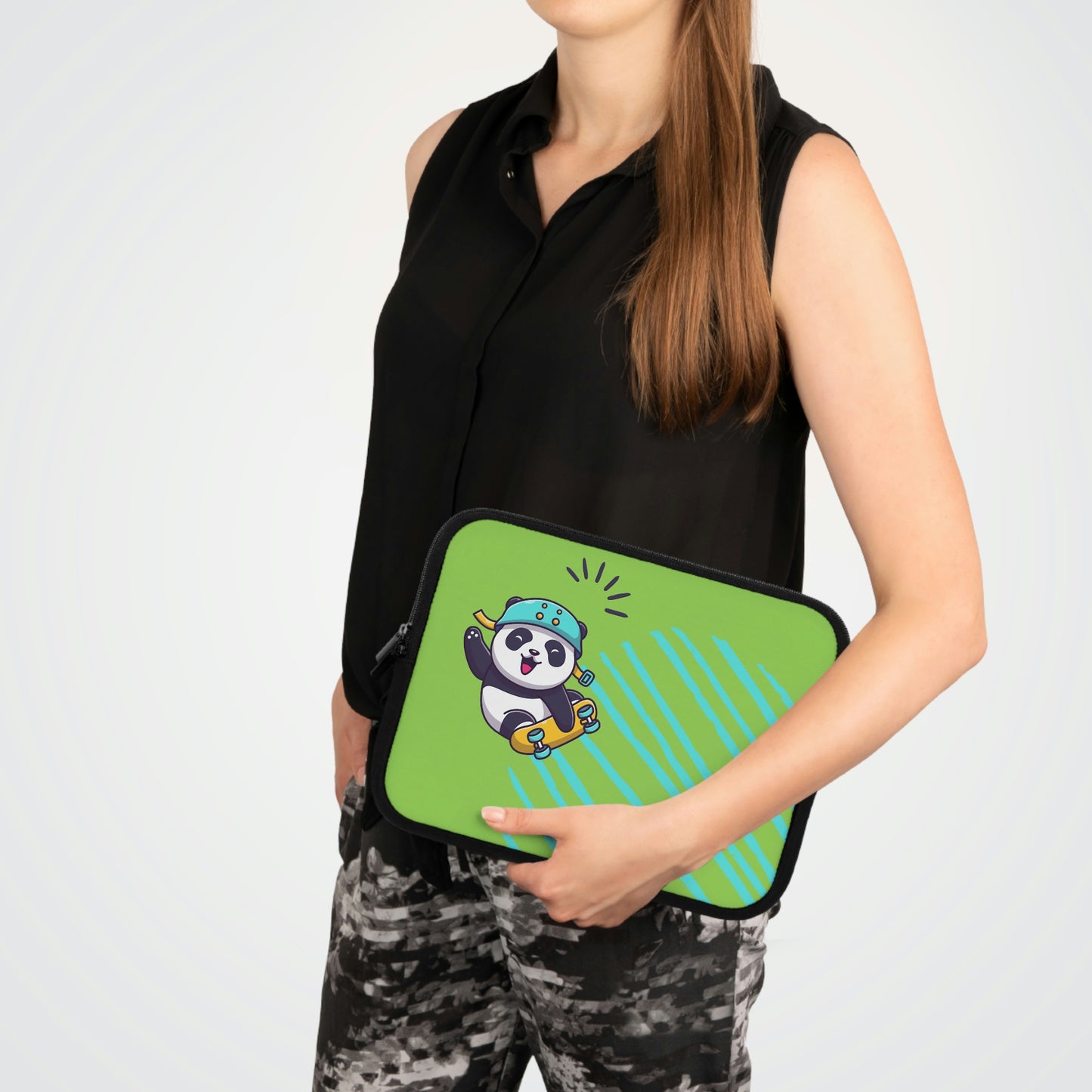 Rolling Panda Laptop / Tablet Sleeve