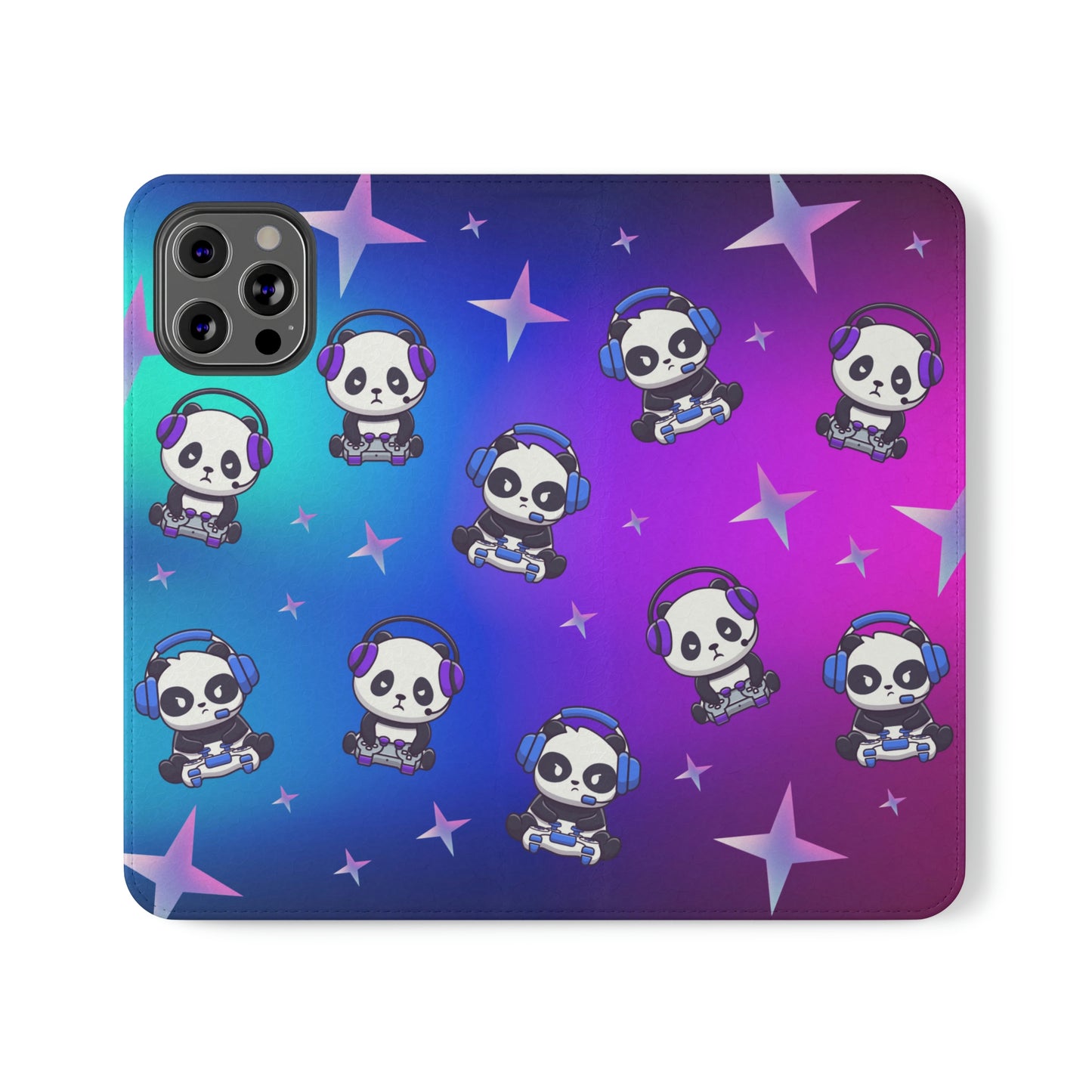 Panda Jamz Phone Flip Case