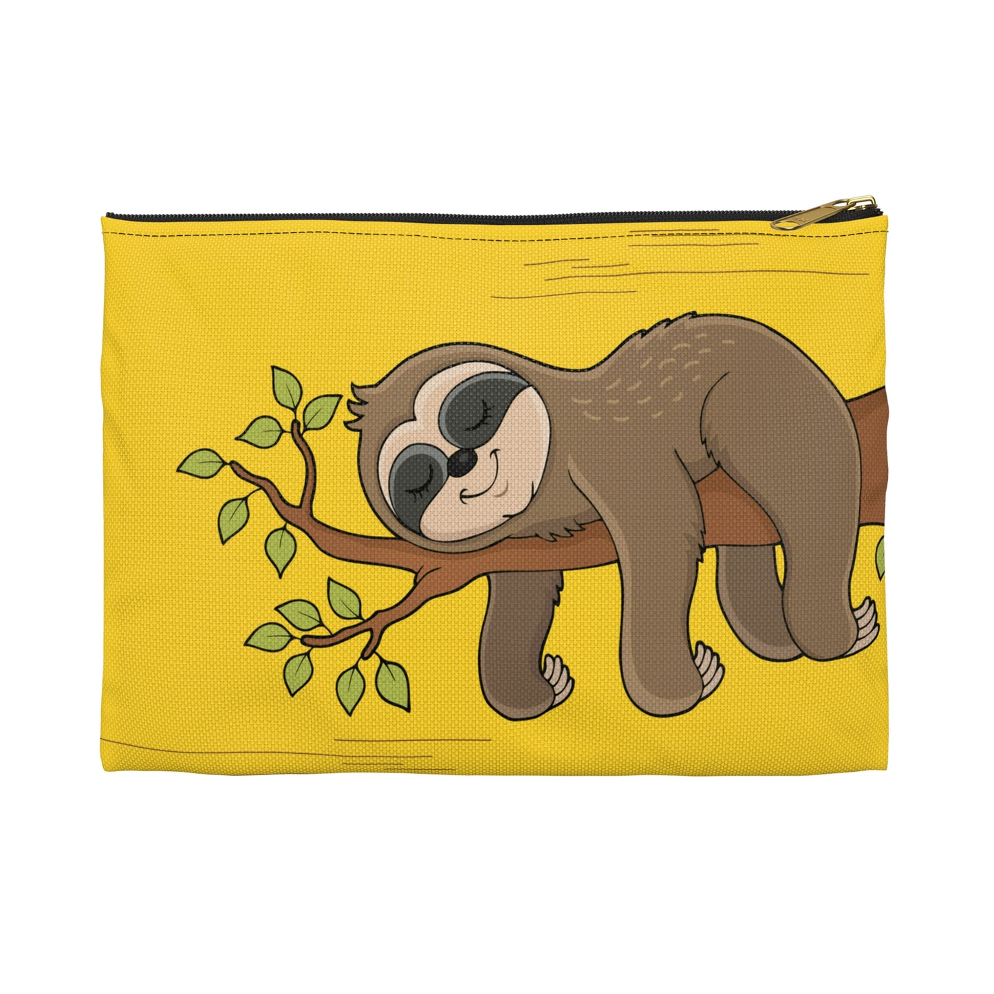 Sloth Life Zippered Pouch