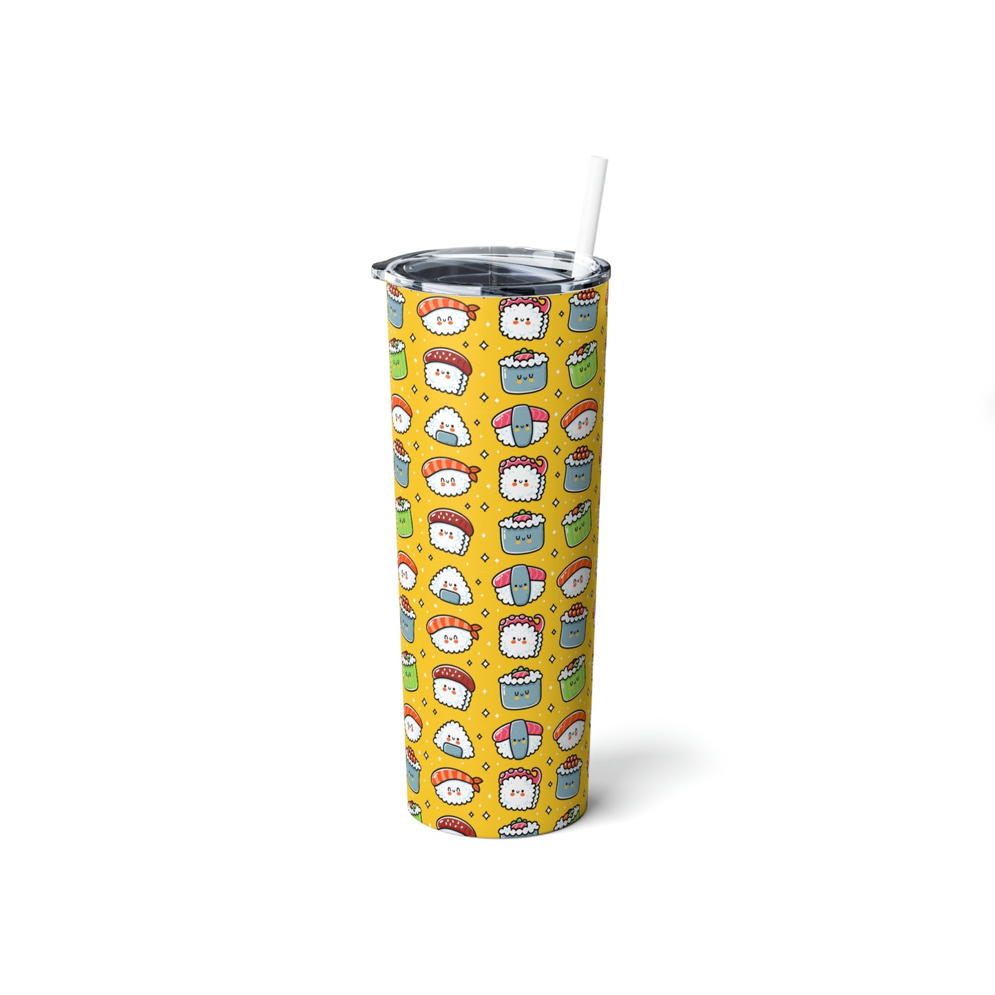 Sushiriffic Tumbler 20oz (with Lid & Straw)