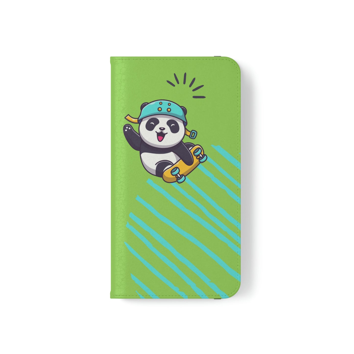 Rolling Panda Phone Flip Case