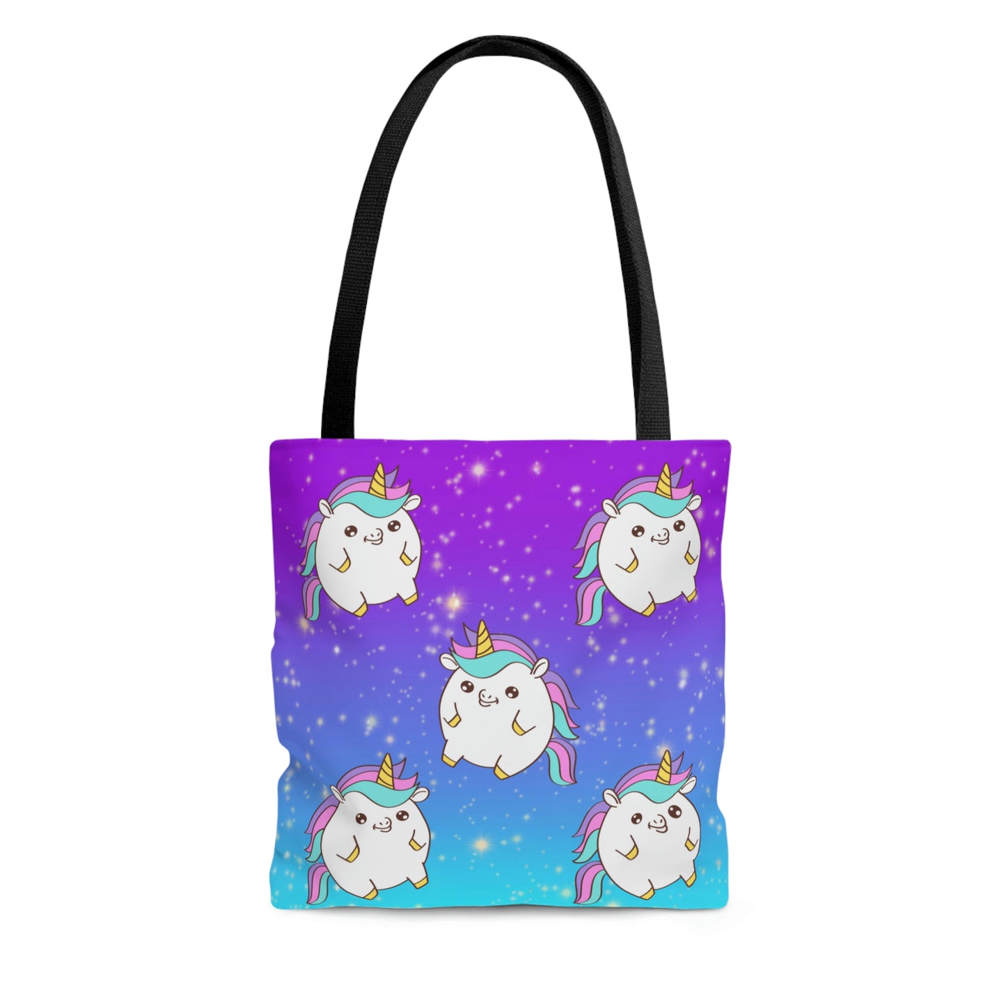 Unicorn Glitter Tote Bag