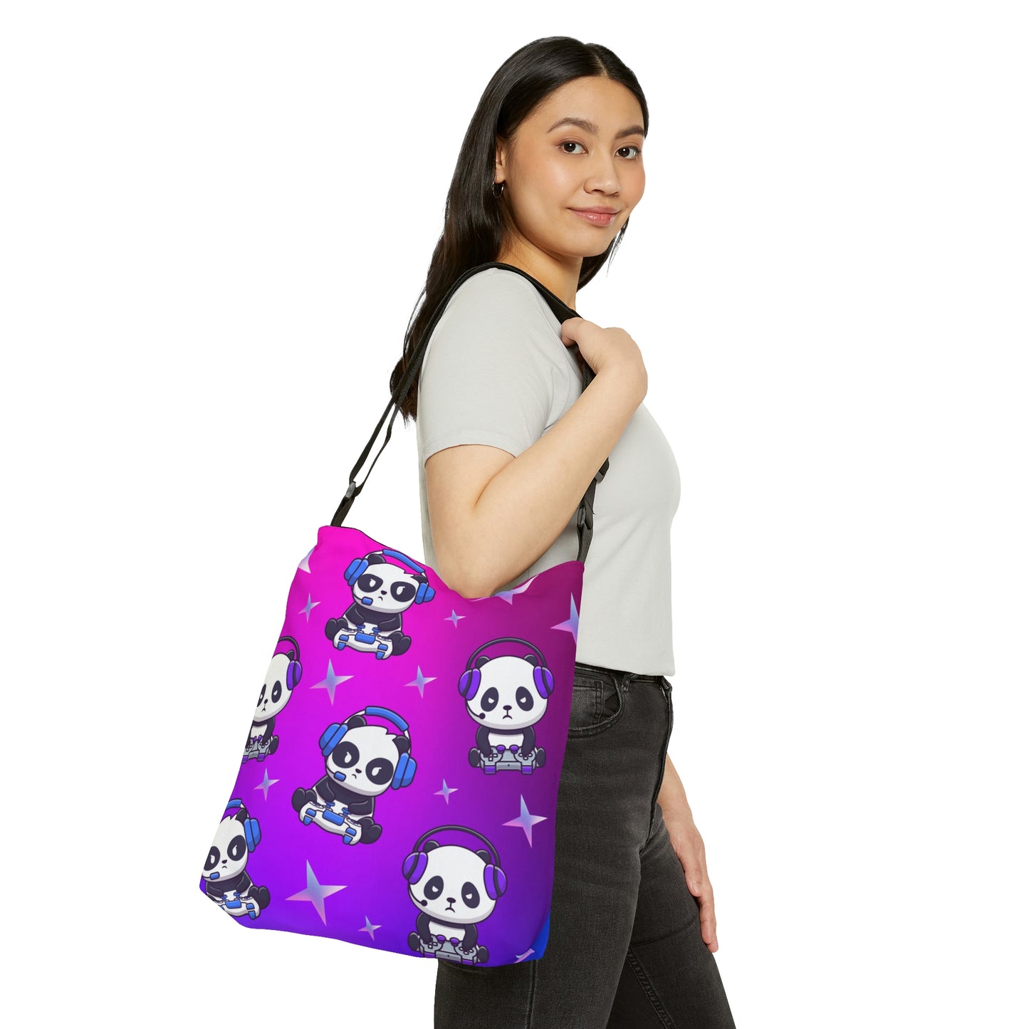 Panda Jamz Messenger Bag