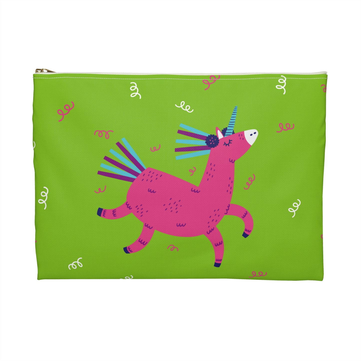 Uni-Sparkle Zippered Pouch
