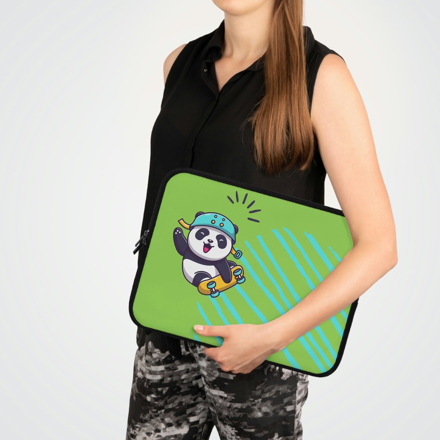 Rolling Panda Laptop / Tablet Sleeve