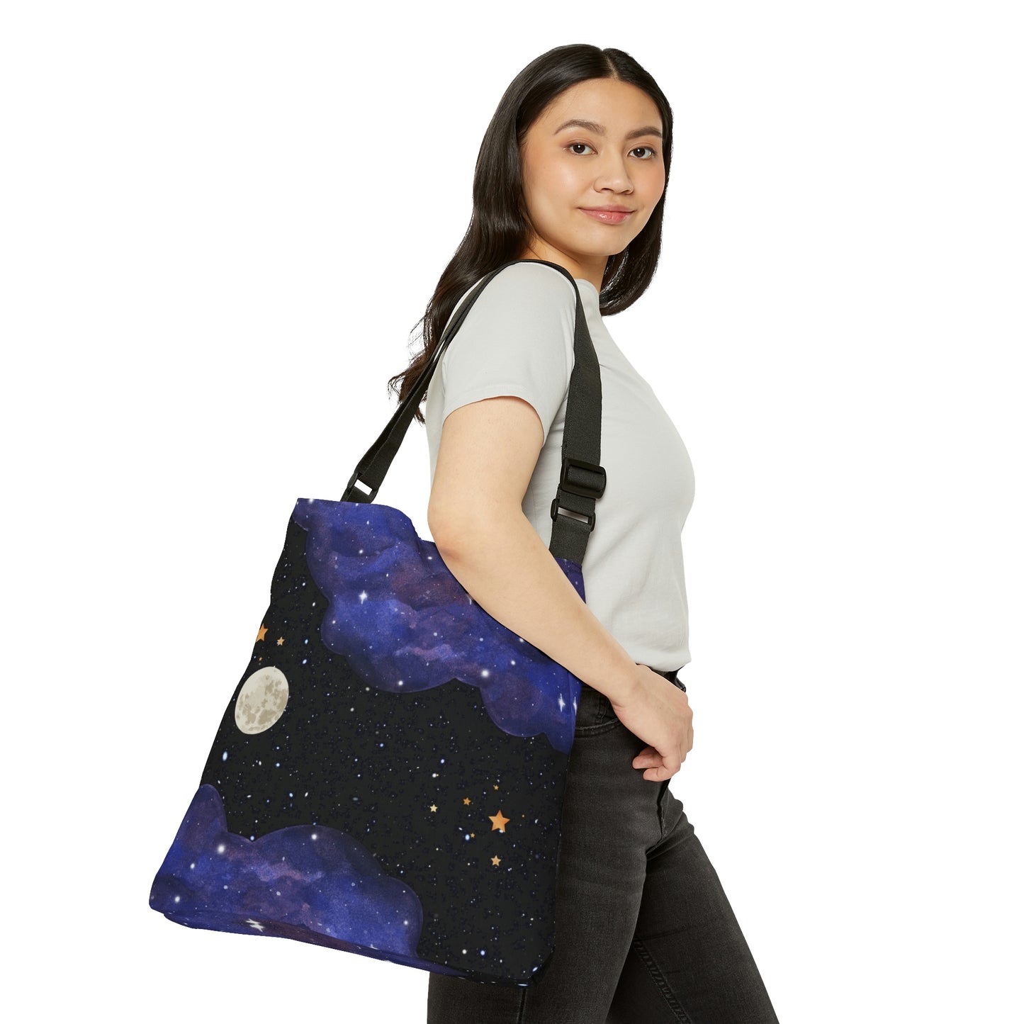 Luna Galaxy Messenger Bag