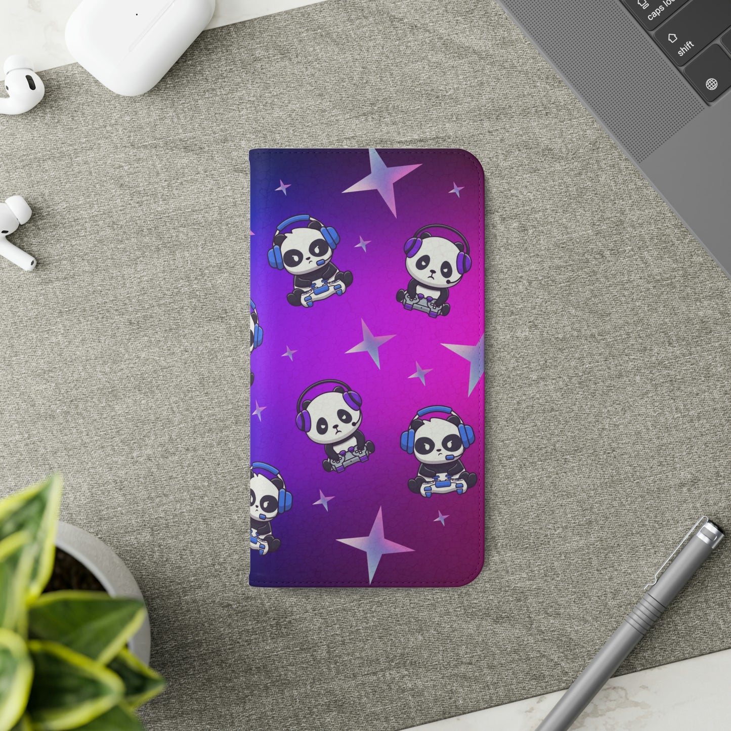 Panda Jamz Phone Flip Case