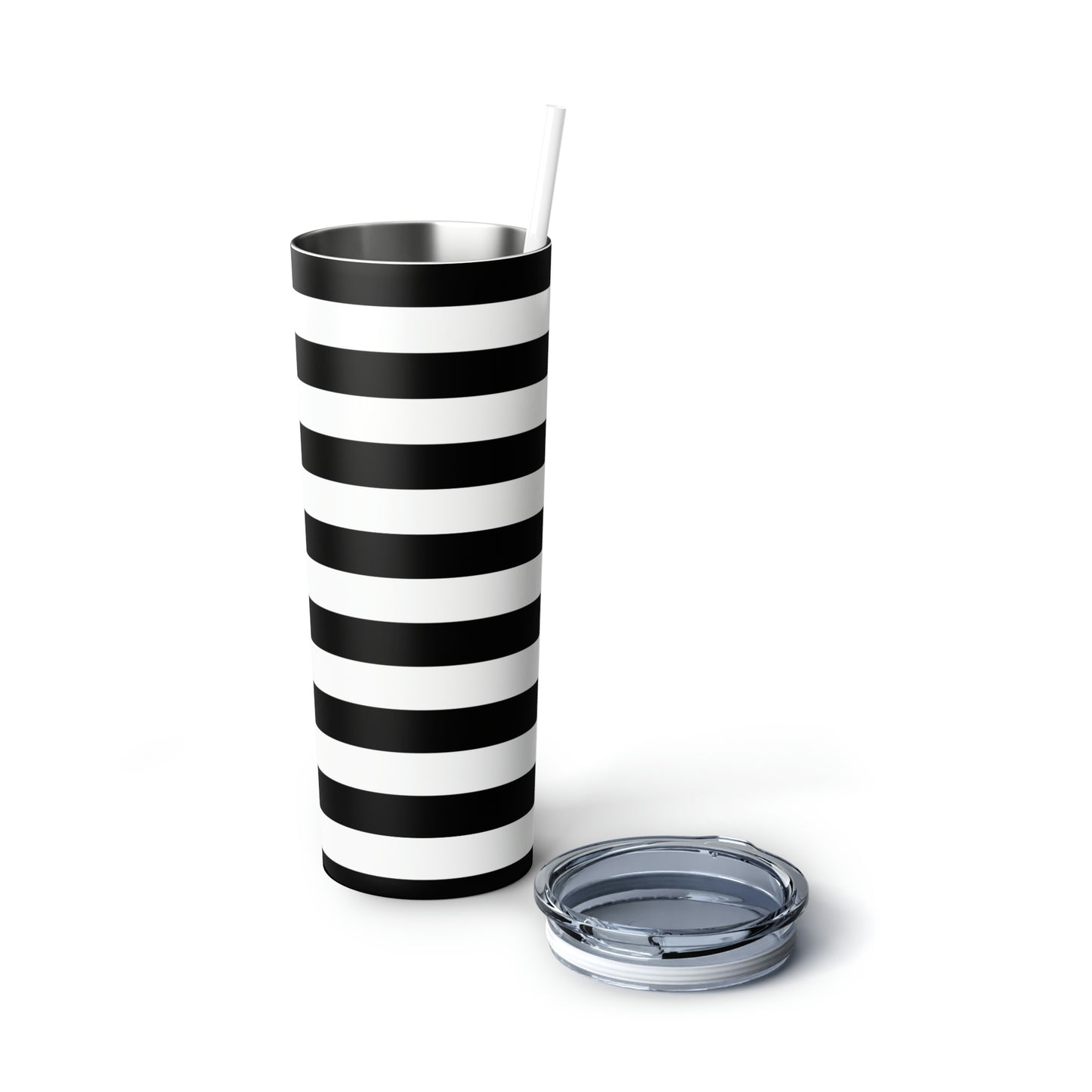 Striking Stripes Tumbler 20oz (with Lid & Straw)