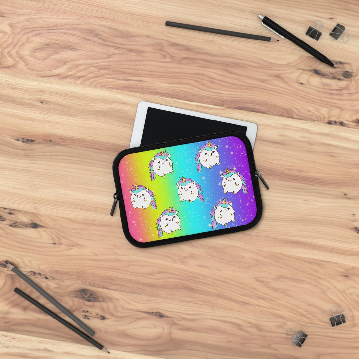 Unicorn Glitter Laptop / Tablet Sleeve