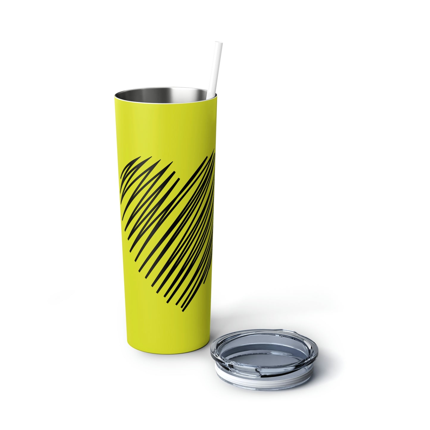 Heartfelt Tumbler 20oz (with Lid & Straw)