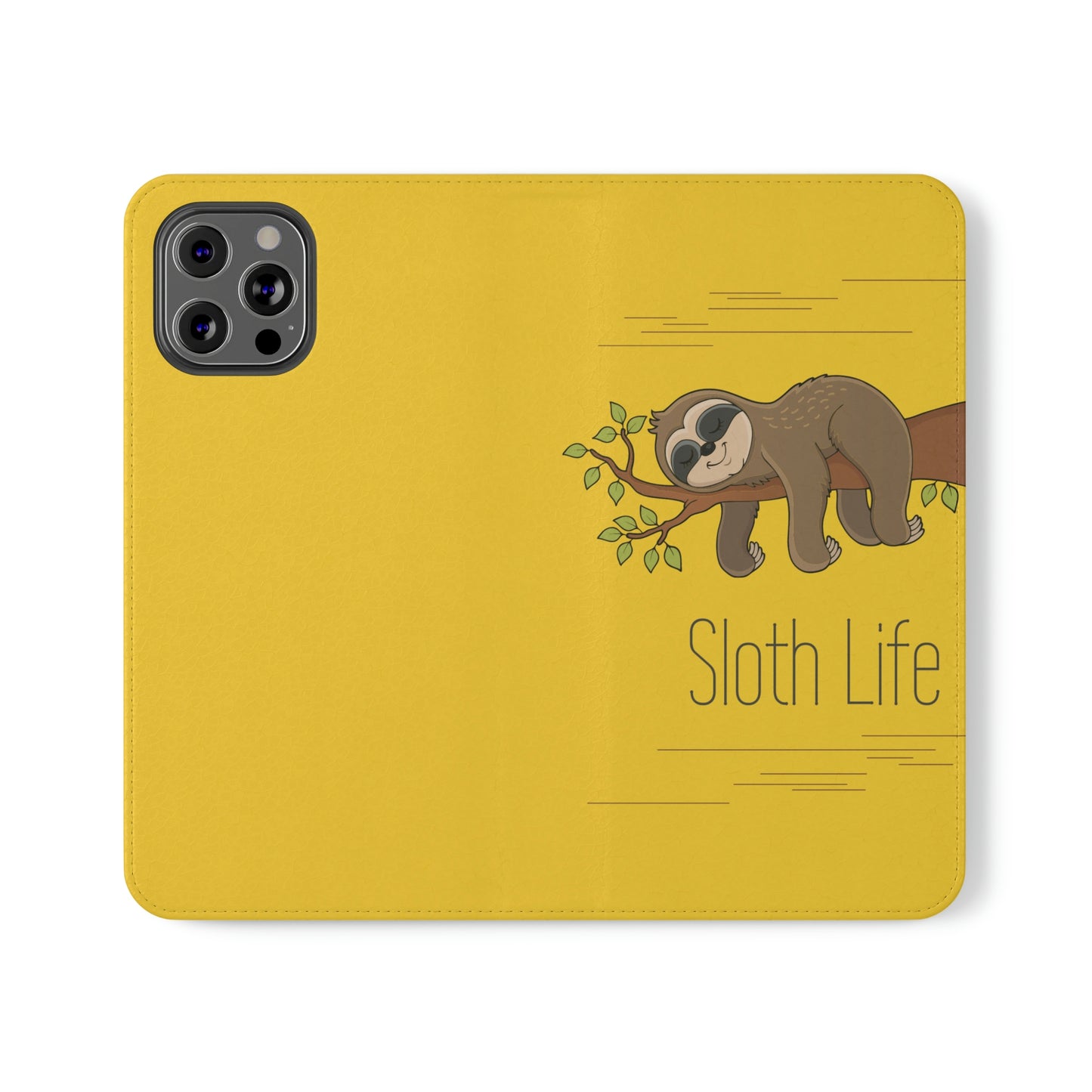 Sloth Life Phone Flip Case