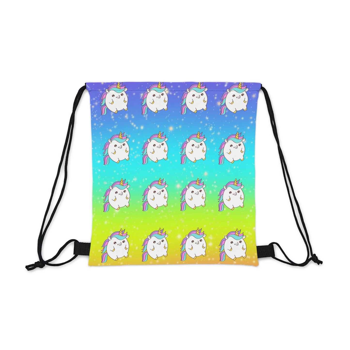 Unicorn Glitter Drawstring Bag