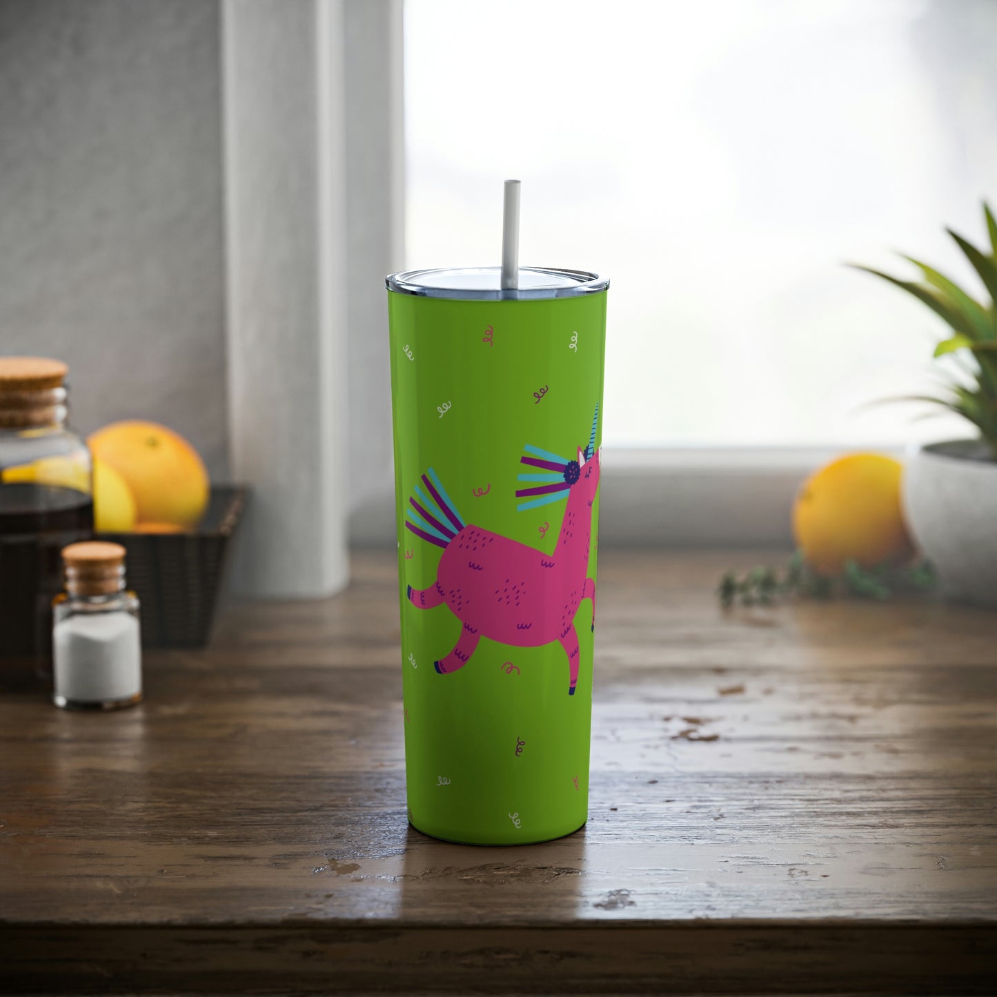 Uni-Sparkle Tumbler 20oz (with Lid & Straw)