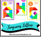 Tangrams Alphabet Pattern Cards