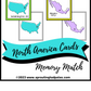 Countries of North America Memory Match Cards