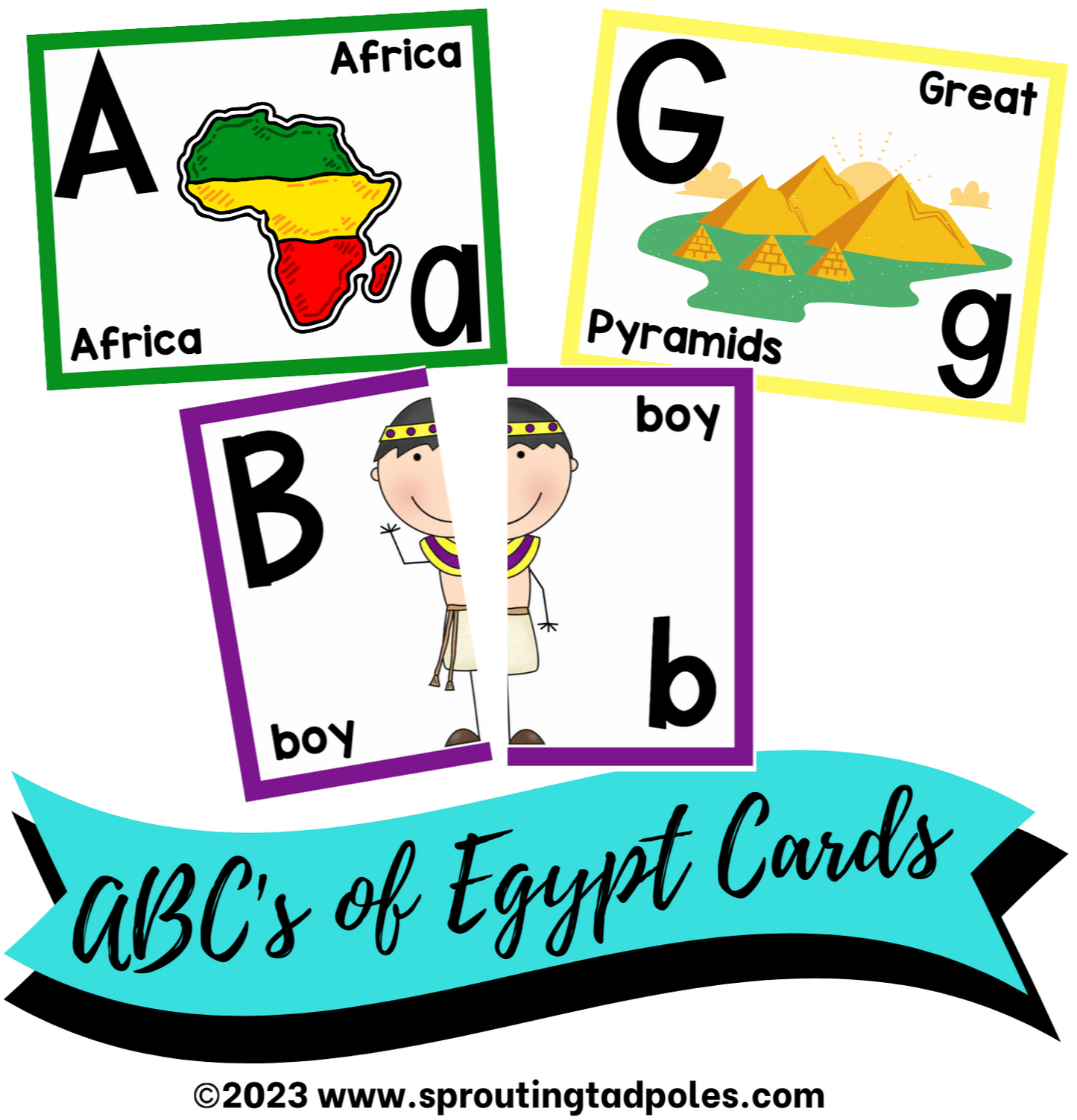 ABC's of Ancient Egypt Activity Cards