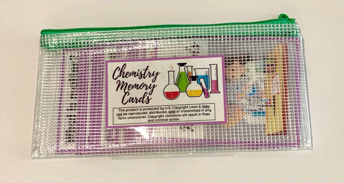 Science Facts Mastery Memory Cards - PHYSICAL & DIGITAL VERSION
