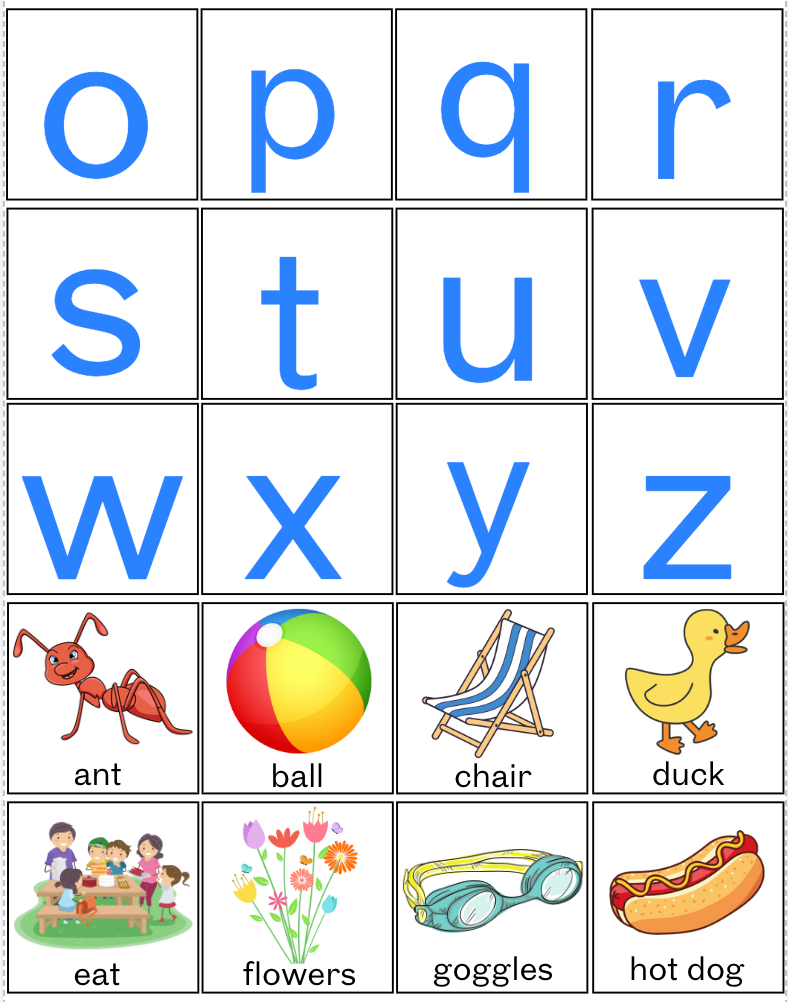 Alphabet Letters & Sounds Matching - Summer Theme – Sprouting Tadpoles