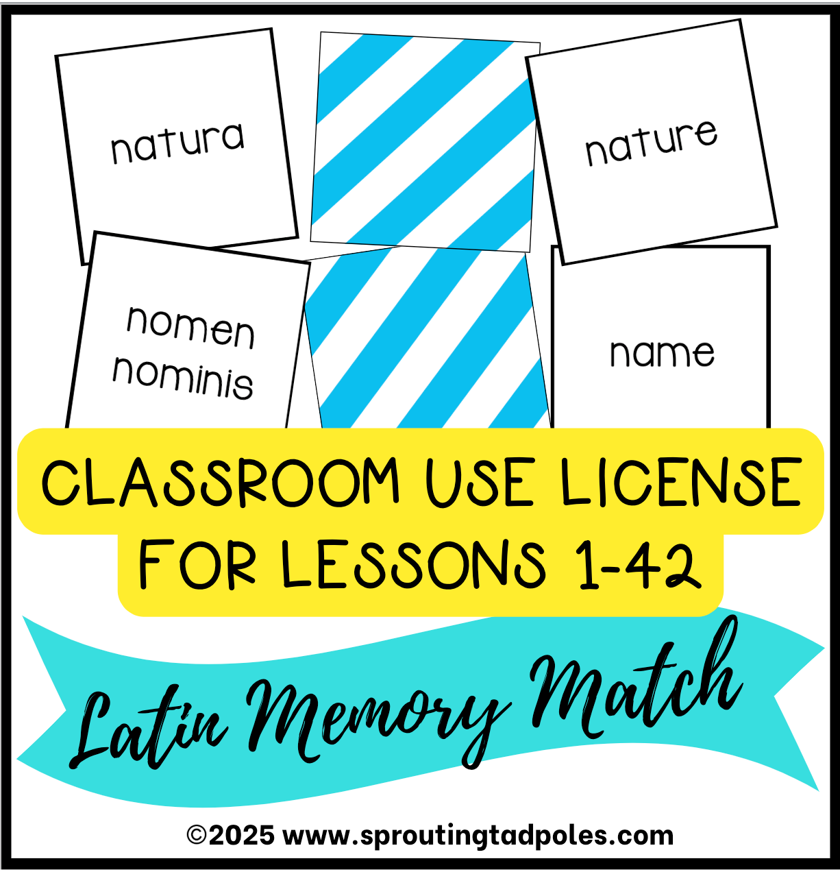 Latin Vocabulary Cards