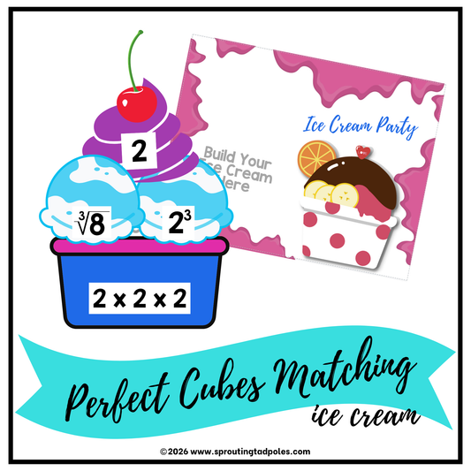 Perfect Cubes Matching Game