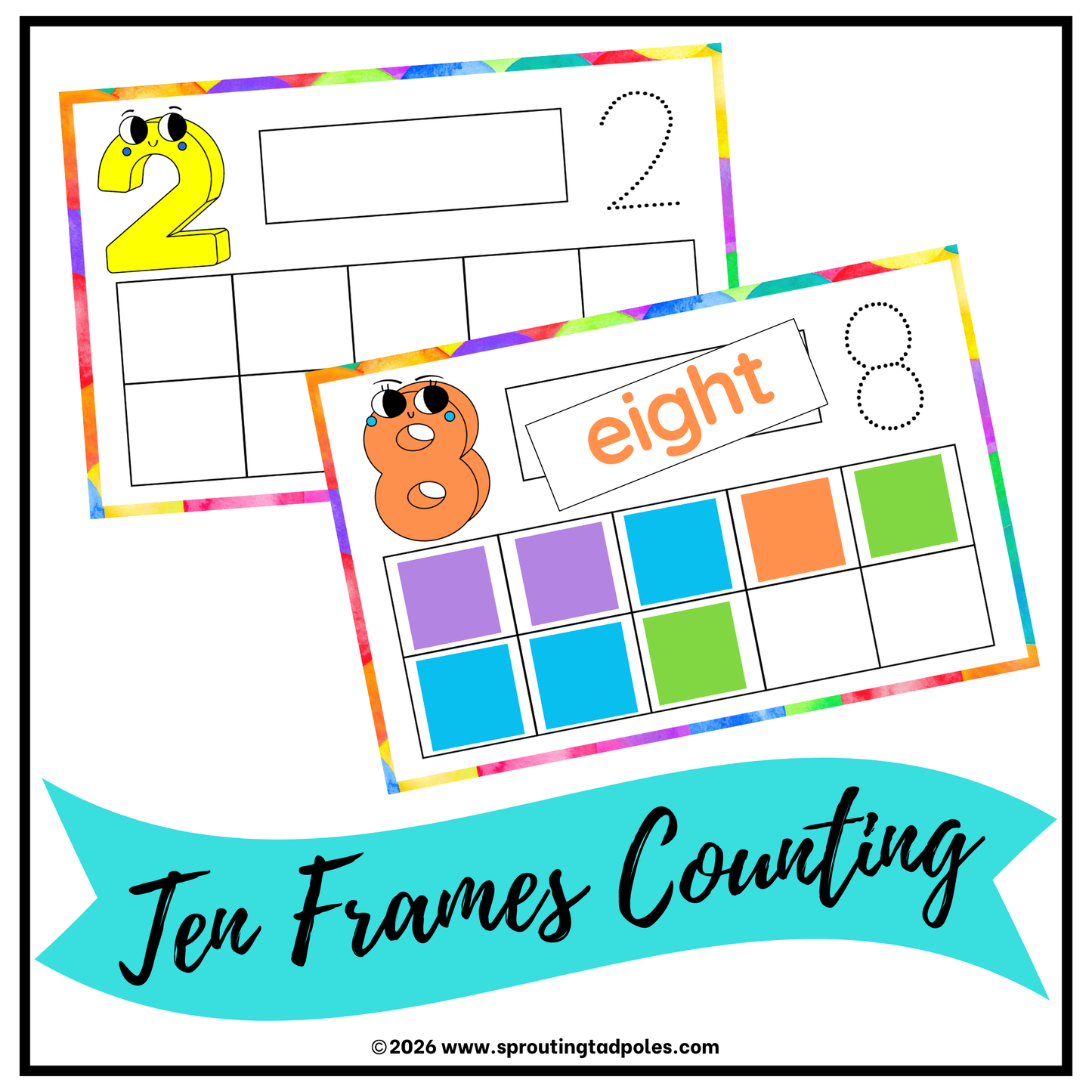 Ten Frames Counting to 10