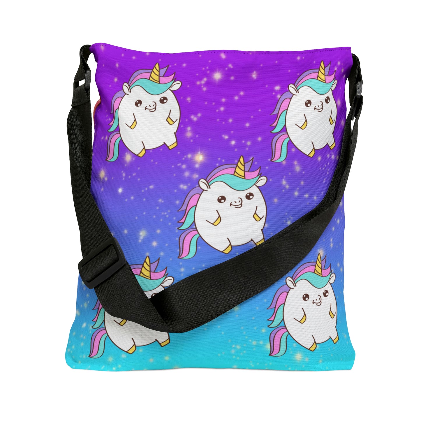 Unicorn Glitter Messenger Bag