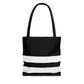 Striking Stripes Tote Bag