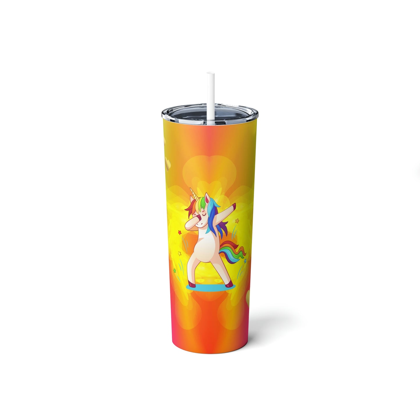 Dabb-Attack Tumbler 20oz (with Lid & Straw)