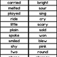 Sort-A-Word Grammar Game